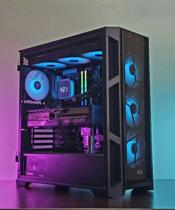 НОВ: 9800X3D/RTX5090/32GB RAM/1TB SSD/Водно/Геймърски комп - DRBEST1