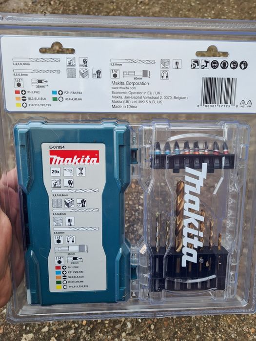 Makita E-07054 комплект свредла и битове