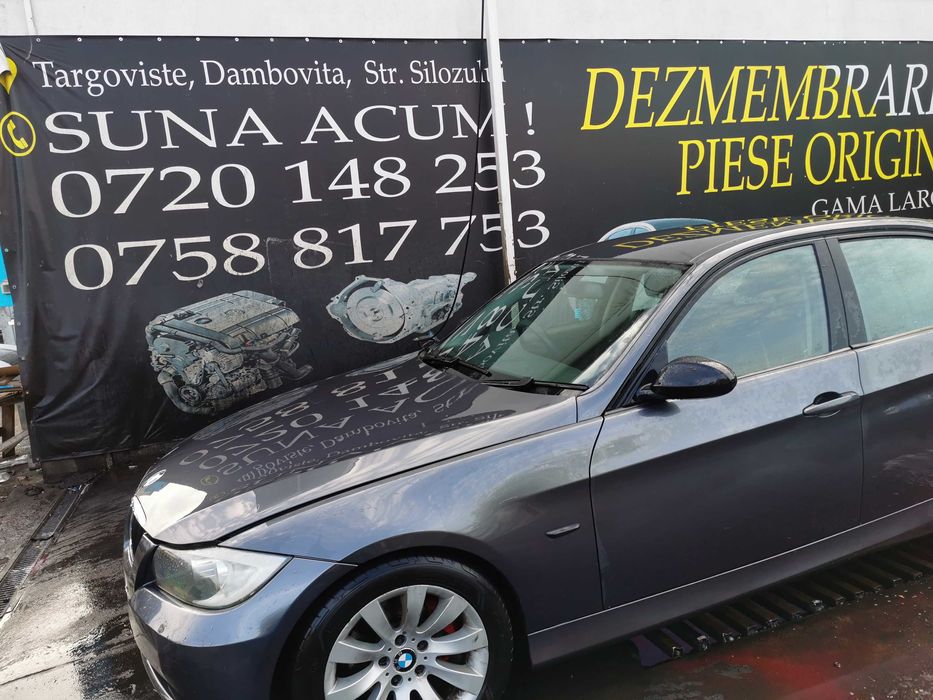dezmembrez BMW e90 NFL 320d/faruri e90/bara spate e90/capota e90