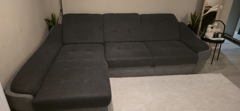 Coltar extensibil living gri
