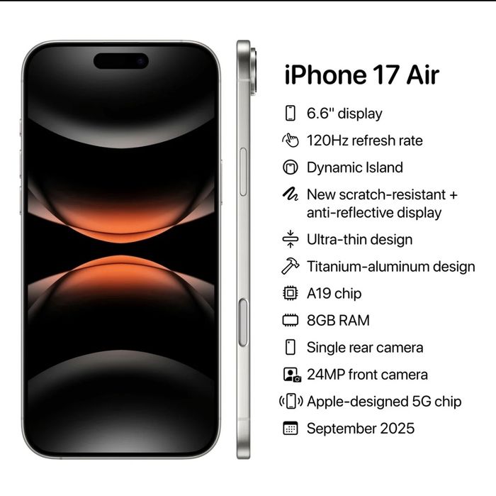 Iphone 17 Air Sigilat