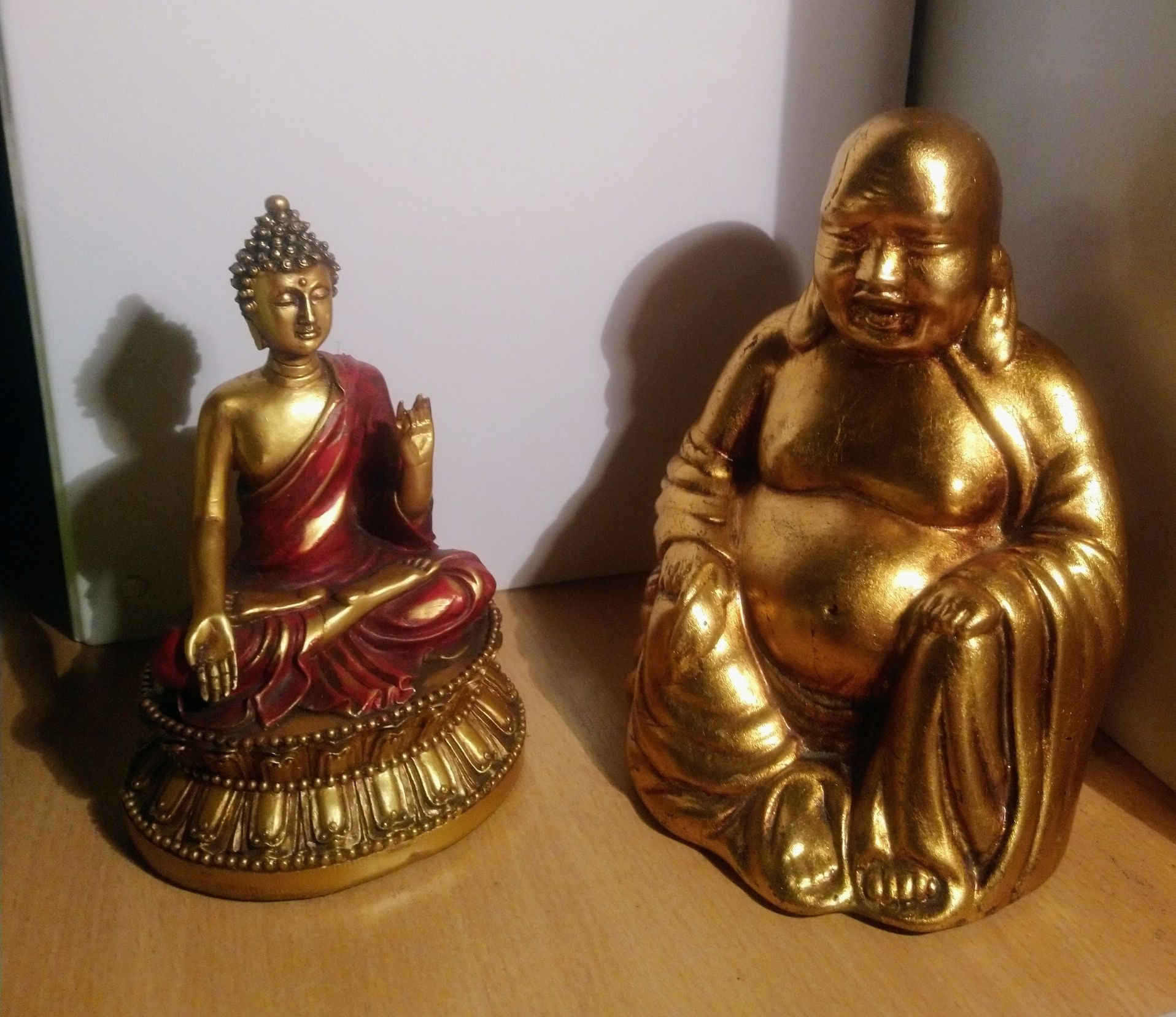 Buddha cap lemn masiv vechi