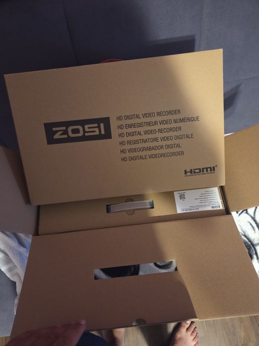 Sistem supraveghere nou ambalat  în  cutie   nefolosit