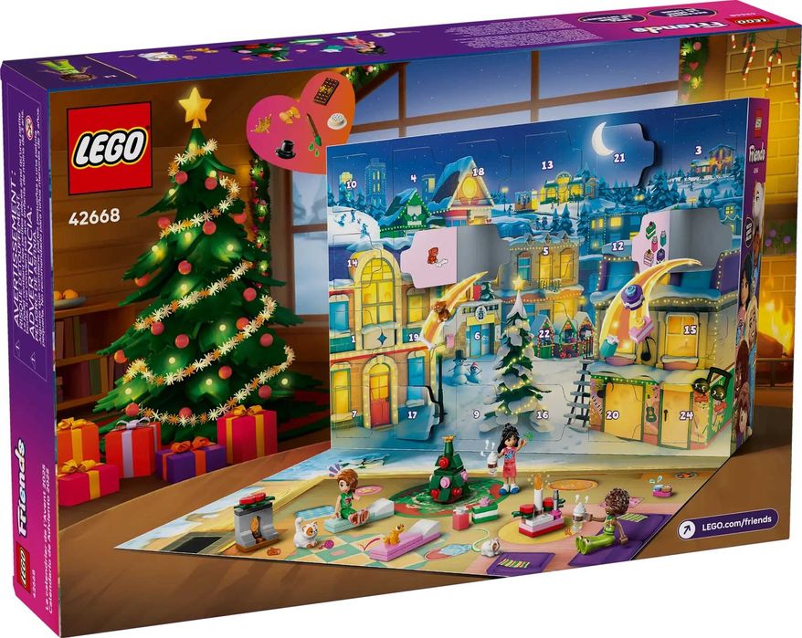 НОВО LEGO Friends 42668 - Коледен календар 2025 г.