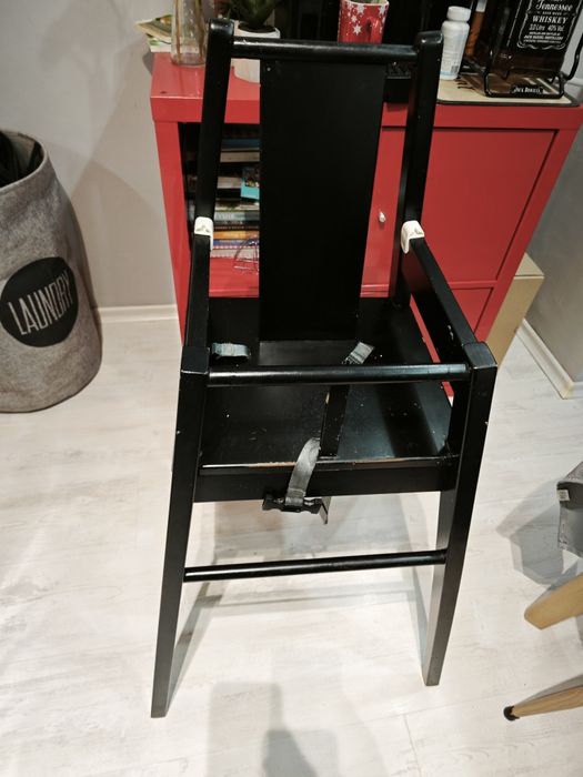 Детски стол за хранене BLAMES (IKEA) с табла и възглавичка