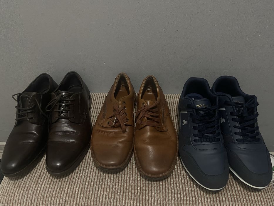 Pantofi din piele naturala 41