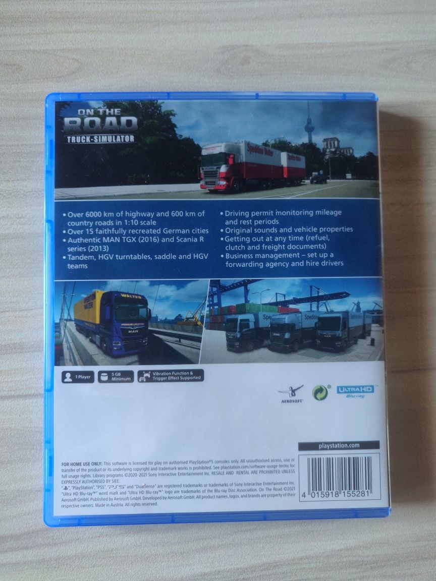 On the road truck simulator