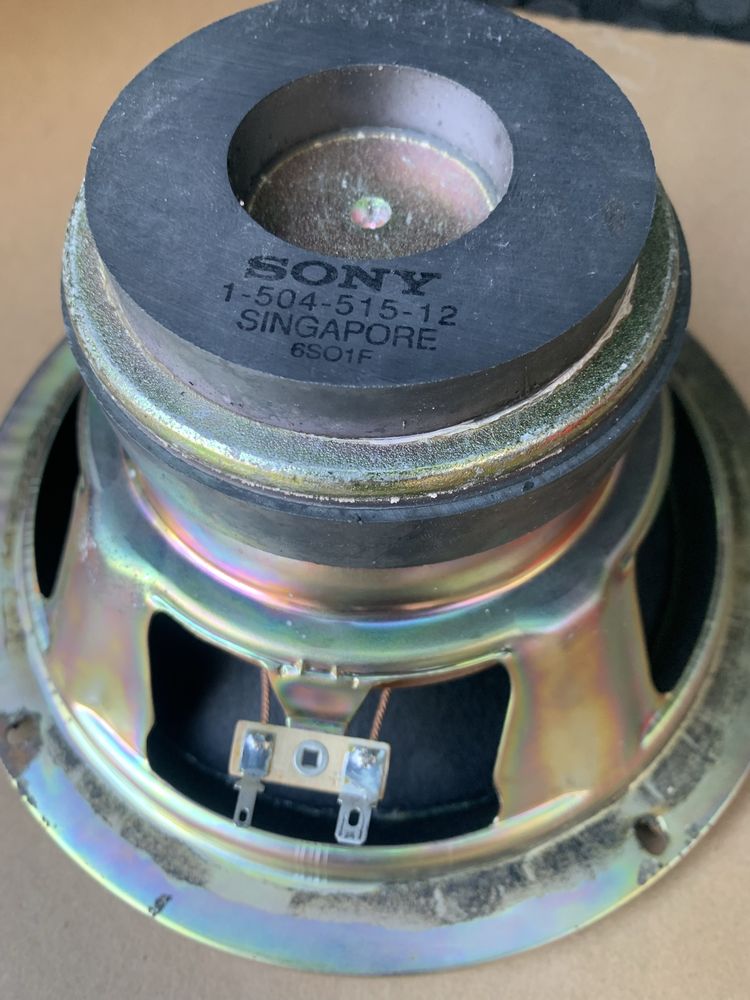 HIFI Sony 8” Басов Говорител 1992г. Субуфер 80W