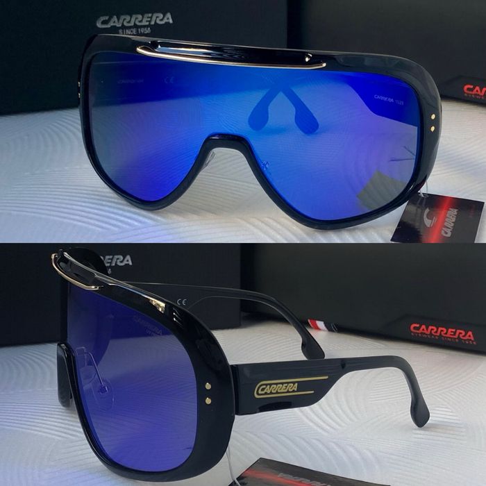 Мъжки слънчеви очила маска carrera epica 2 цвята черни сини