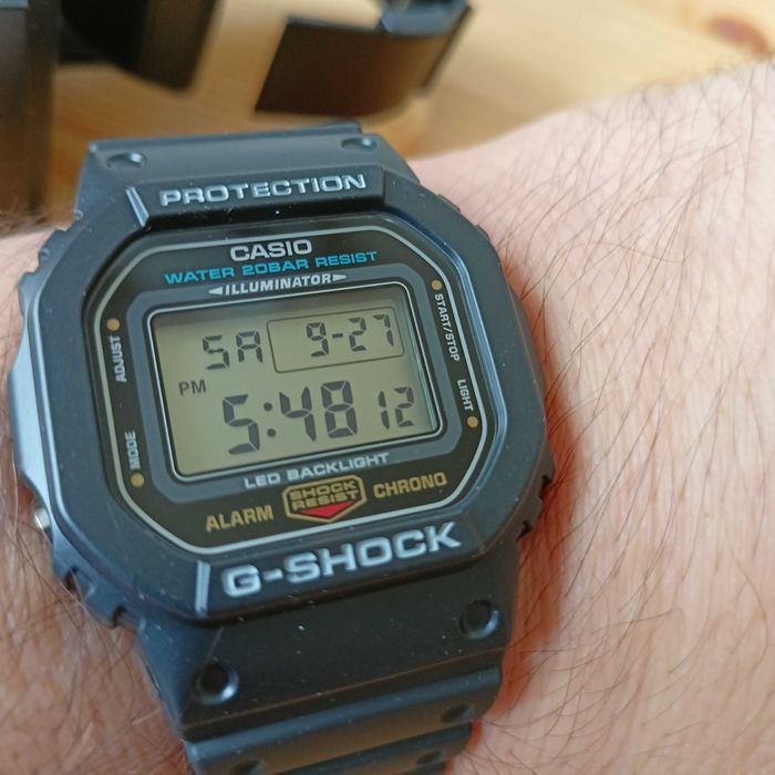 нов Casio g shock dw5600 reissue на оригиналният дизайн от 1983-та