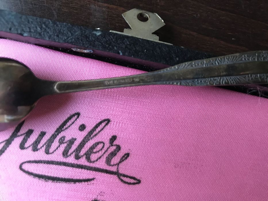 Старинни Полски ПоСребрени лъжици-1970