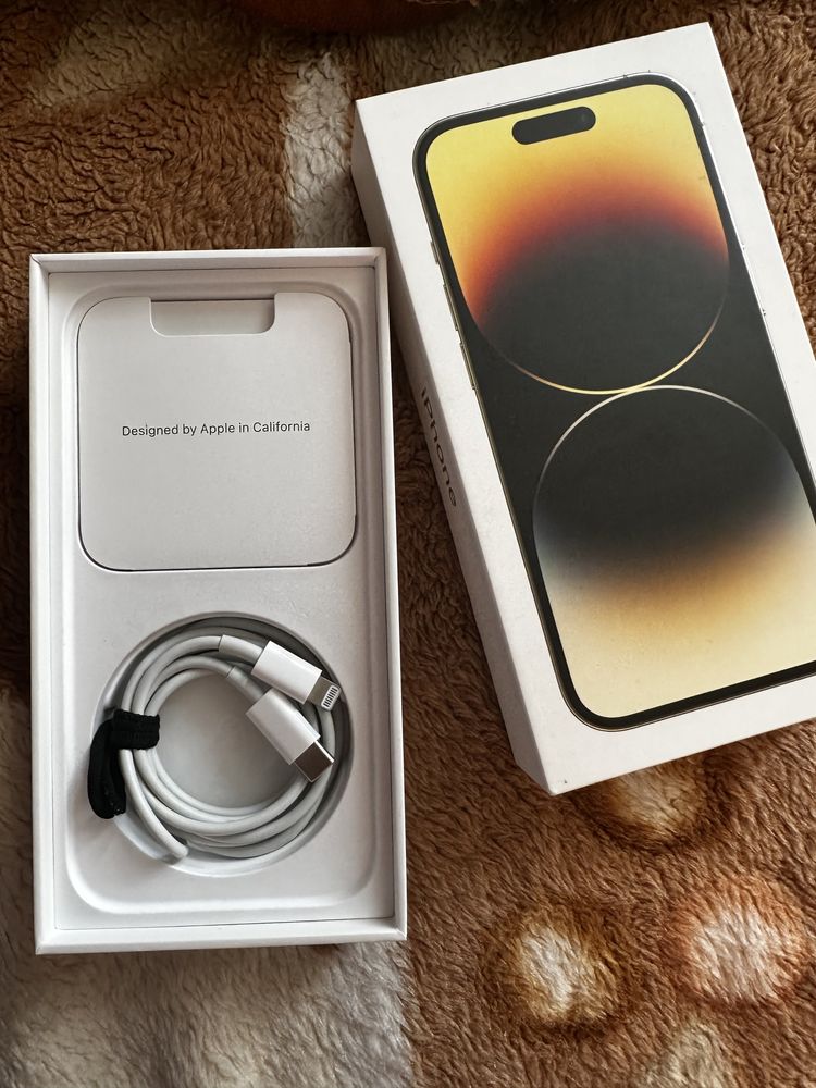 iPhone 14pro GOLD 128gb