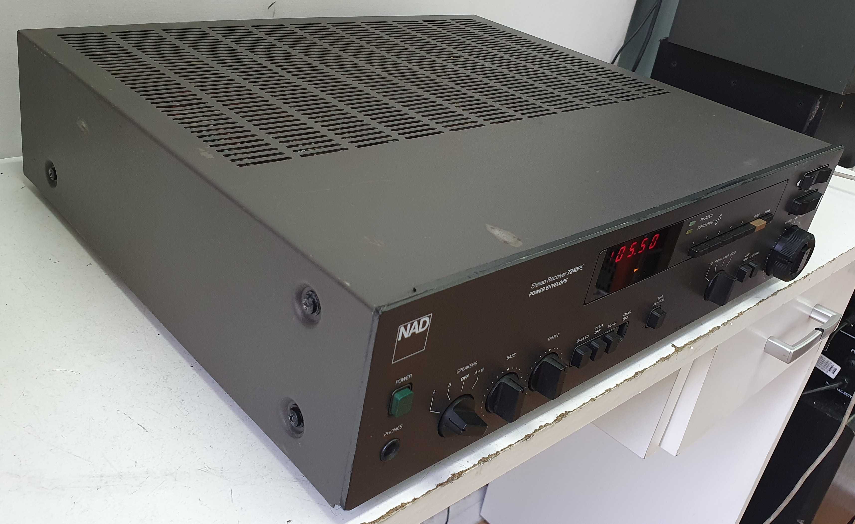 NAD 7240 PE amplificator streo statie arta muzica filme