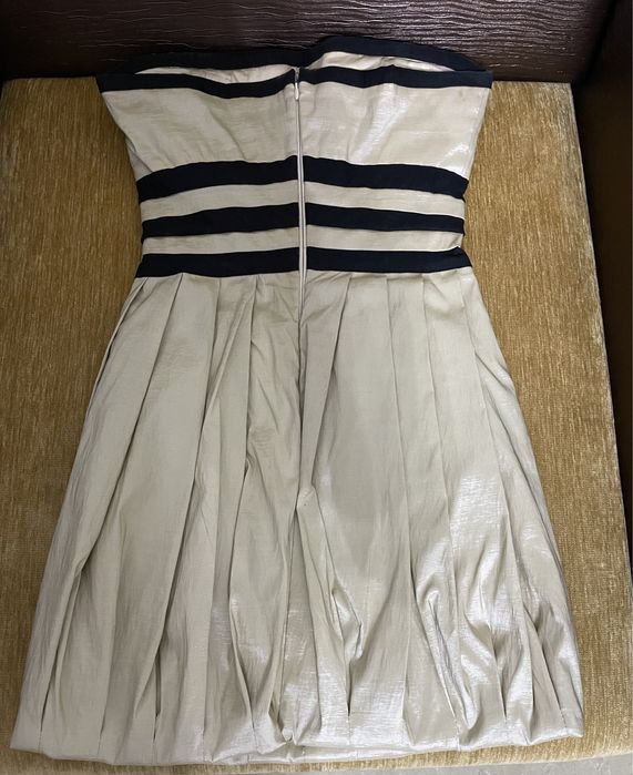 Rochie de seara mini crem