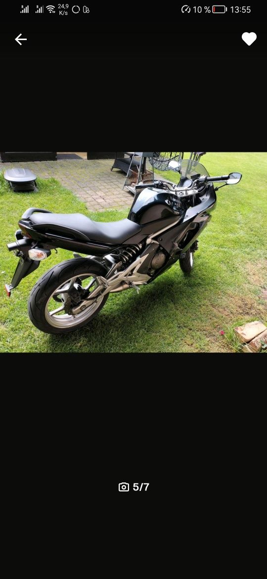 Kawasaki er6f /a2 / 16k km