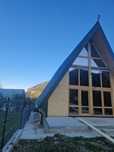 cabana lemn A-frame