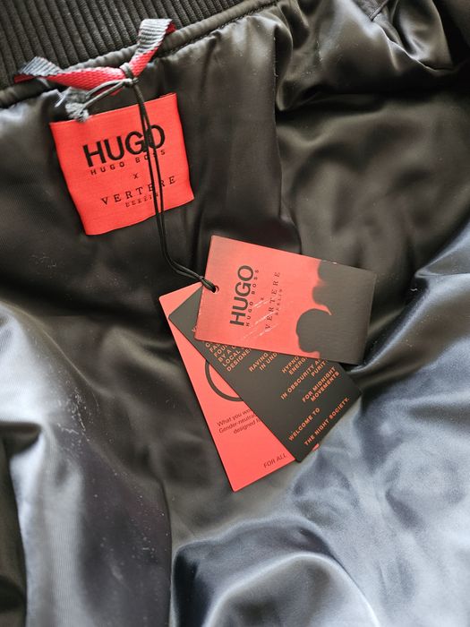 Hugo Black Vertere Berlin Edition Bomber Jacket Hugo Boss