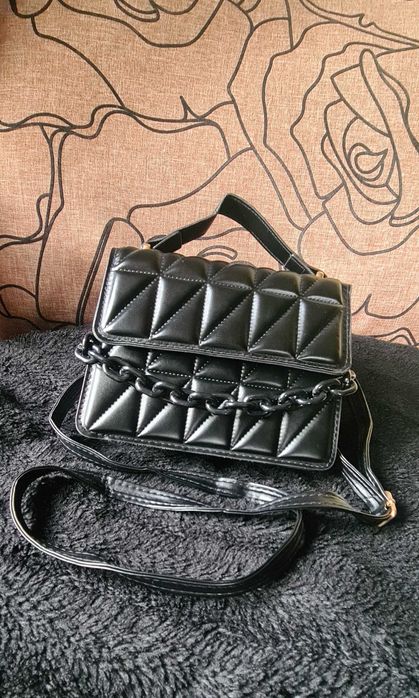 Geantă mini neagră