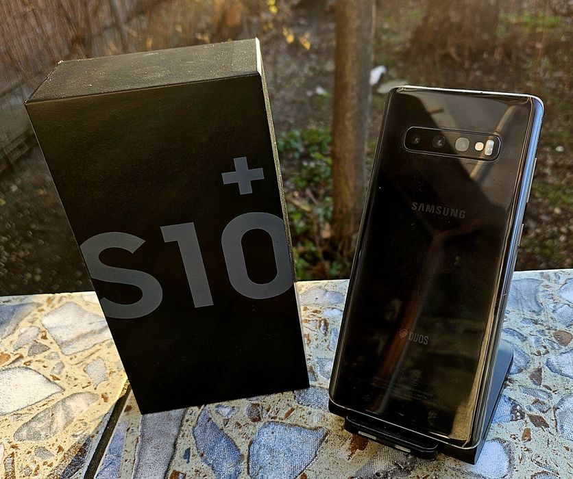Samsung S10 plus black 128Gb