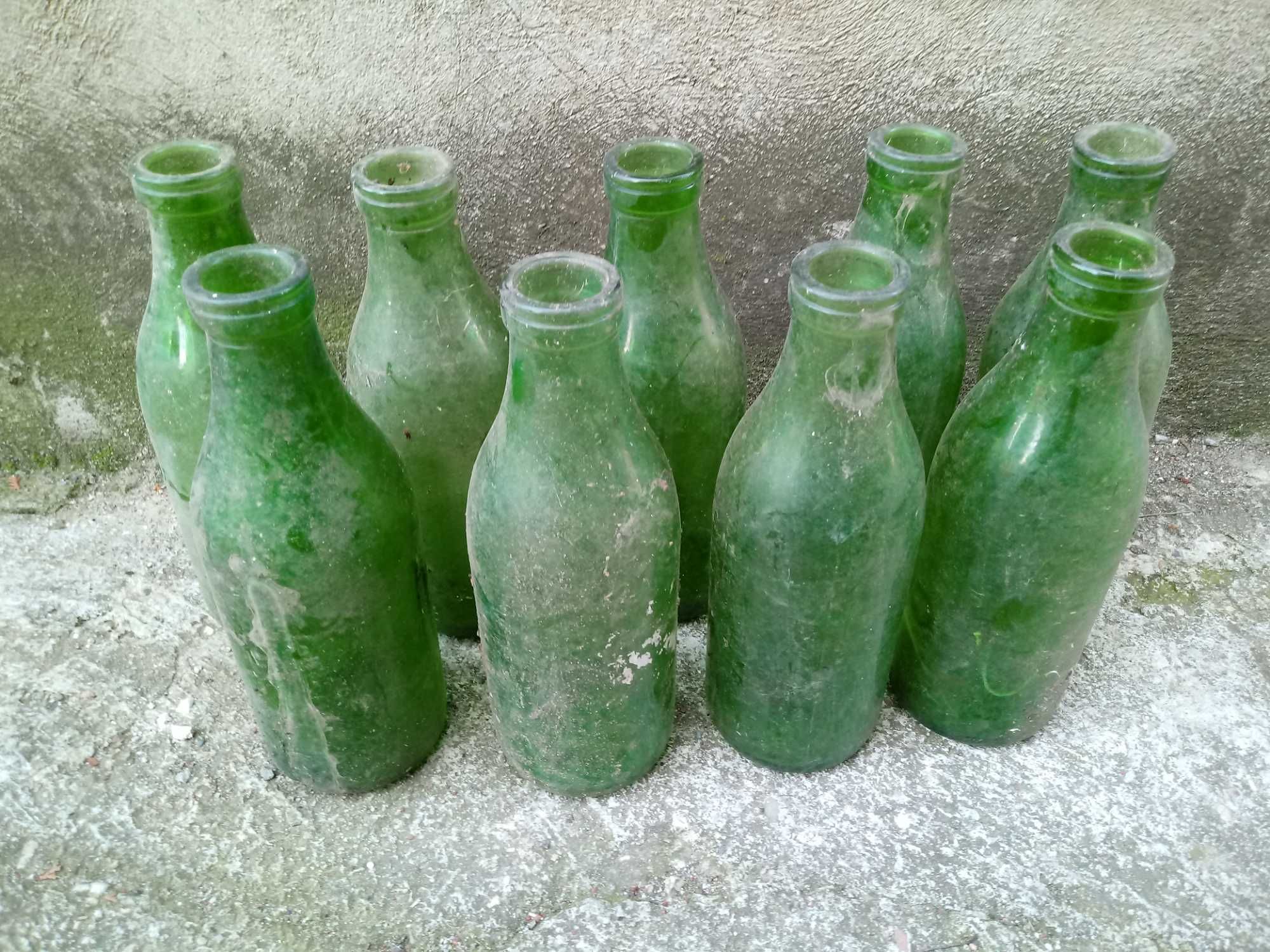 стари бутилки (шишета) от БОЗА и ЛИМОНАДА