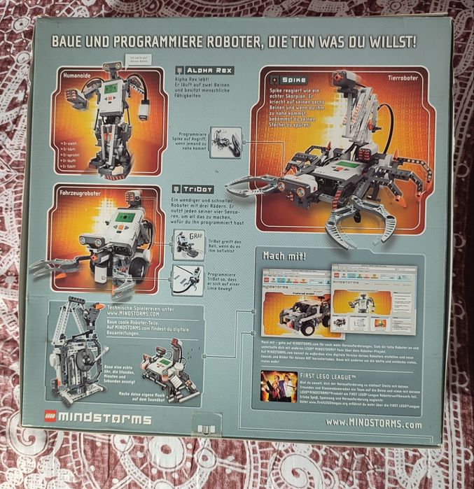 Колекционерско Лего Mindstorms Nxt 8527
