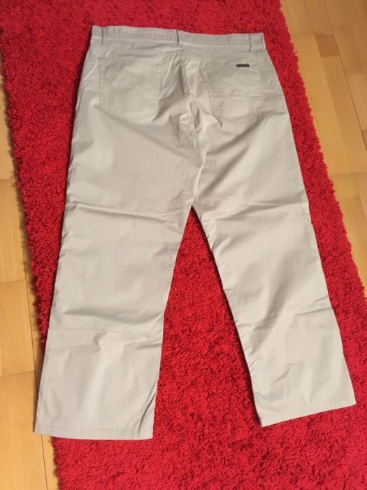 Jeansi originali White Sea marime 36 crem Blugi