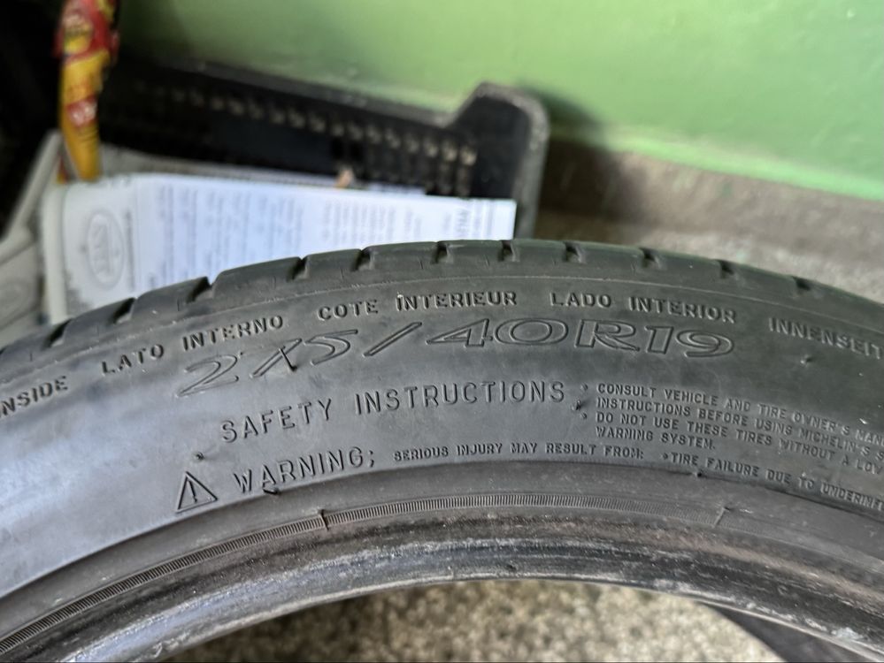 Michelin Primacy 3  19 цола 245/45/19 и 275/40/19