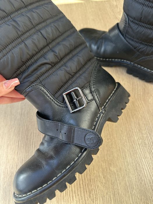 Оригинални ботуши Chanel – дамски, зимен модел