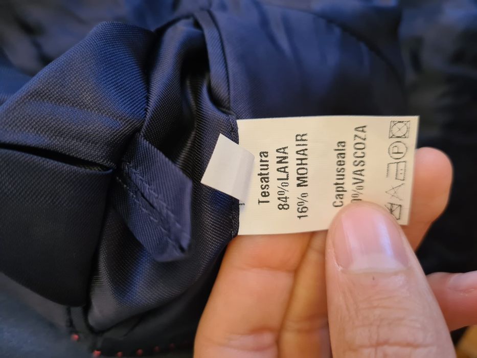 Costum bleumarin barbati