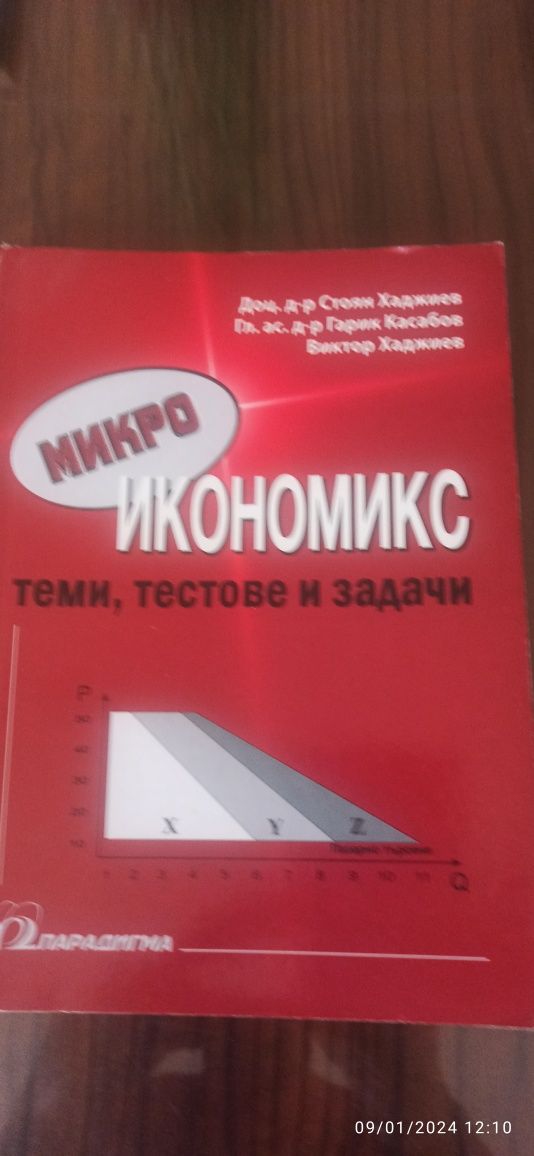 Учебници и литература по икономика много запазени