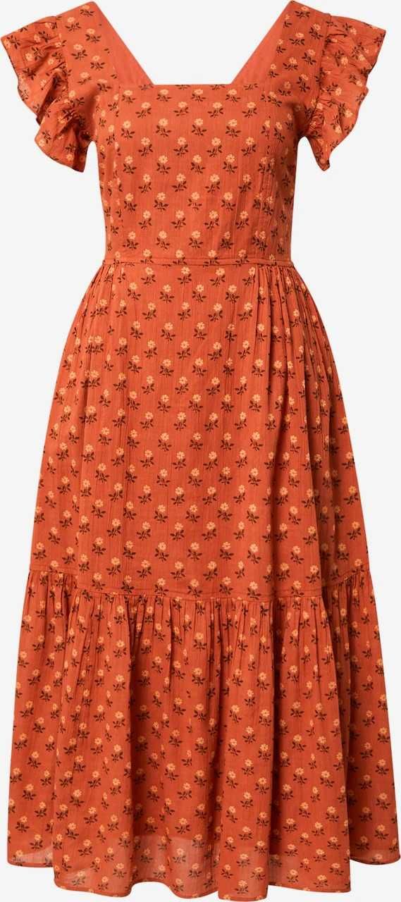 Madewell Рокля в Ръждиво Червено, размер 42, L