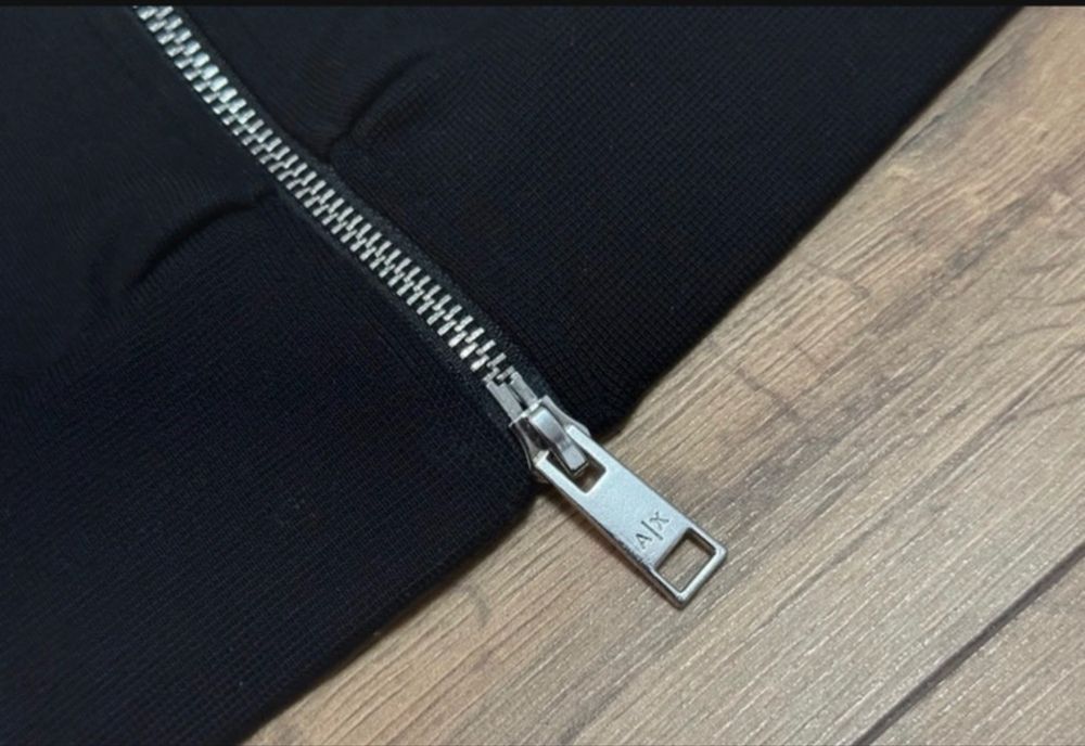 Hanorac ARMANI EXCHANGE Black NOU Original Bumbac 100% PPYY-BLM02J_99X