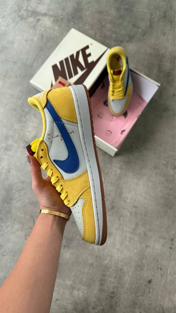 Air Jordan 1 Low Travis Scott “Canary”