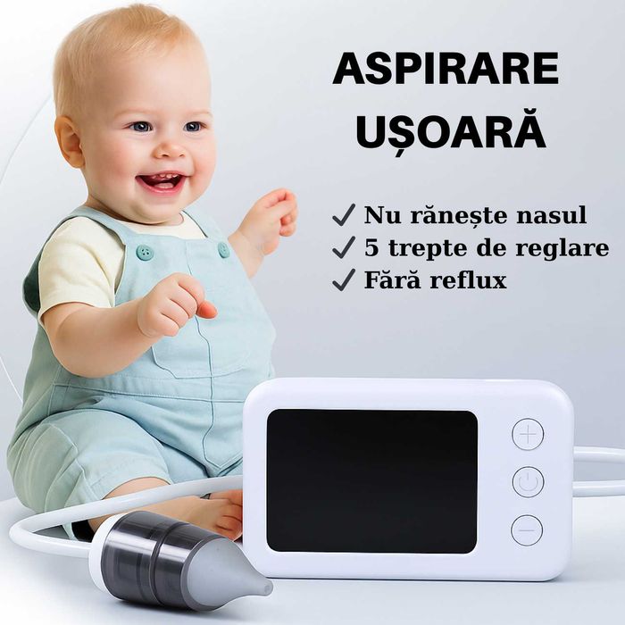 Aspirator Nazal Electric pentru Bebelusi