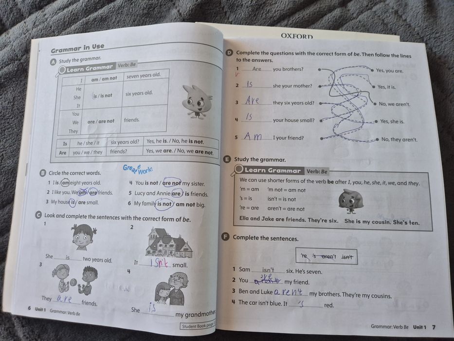 Учебник и учебна тетрадка Oxford Discover: Level 1: Student Book Pack