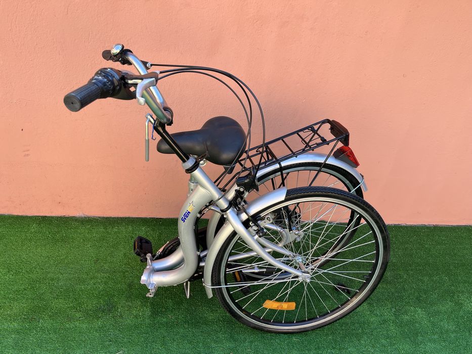 Като Нов Сгъваем Велосипед SVENNY 24цола  6 скор.Вътрешни