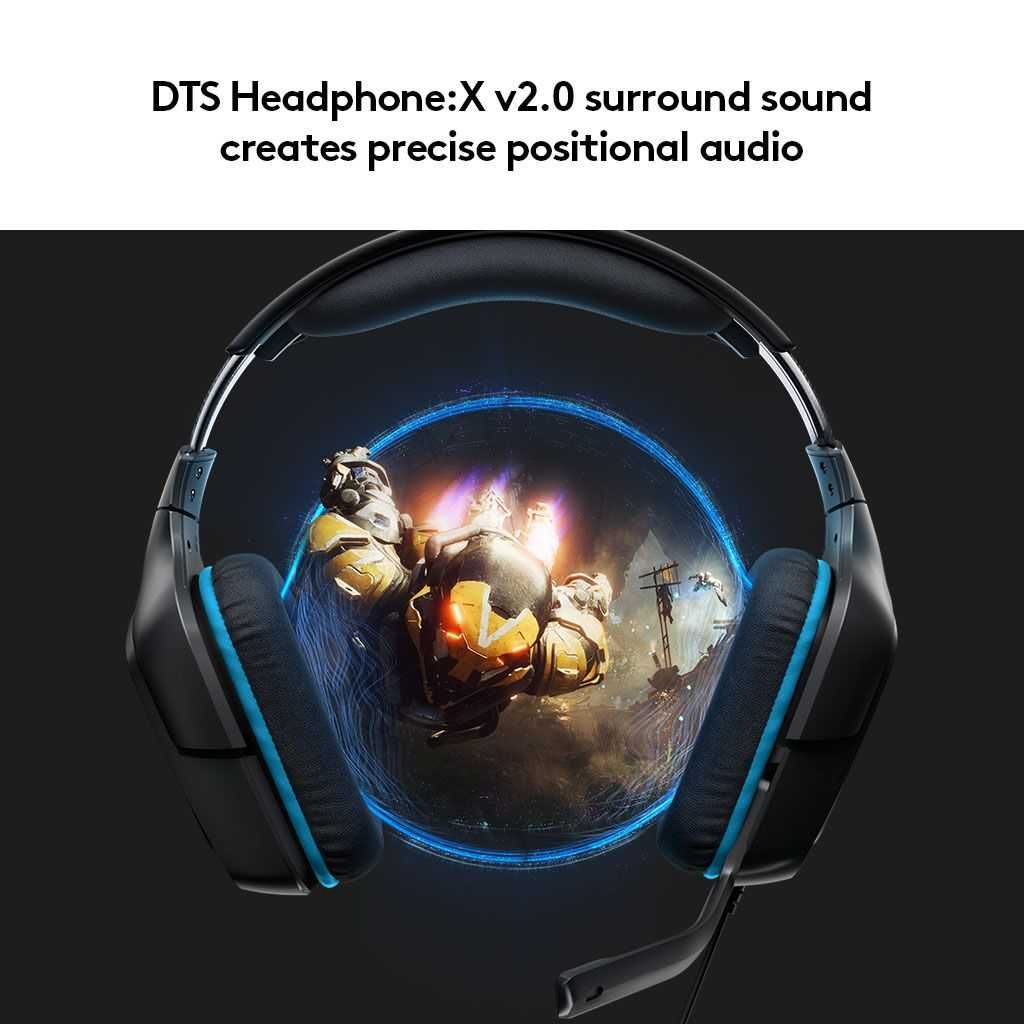 НОВИ ПРОМО 2г Гаранция Нови Гейминг Слушалки Logitech - G432, Черни