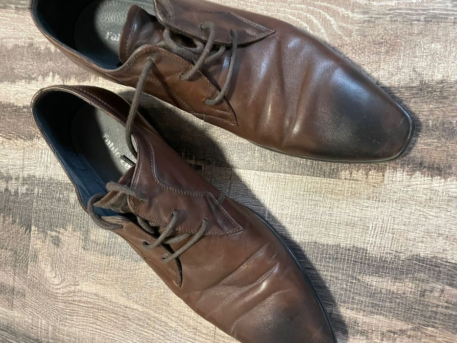 Pantofi din piele 45 Fabio Lenzi