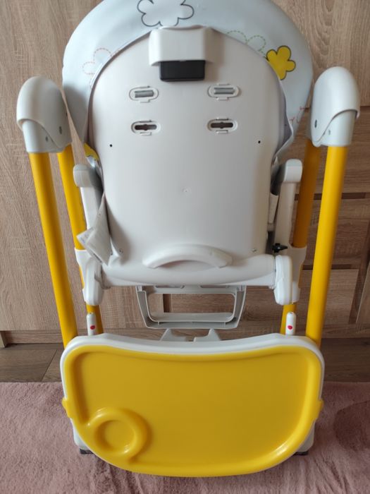 Peg Perego Prima Pappa Follow Me - Детско столче Прима Папа  Жълто