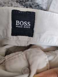 Pantaloni Hugo Boss Crem Classy