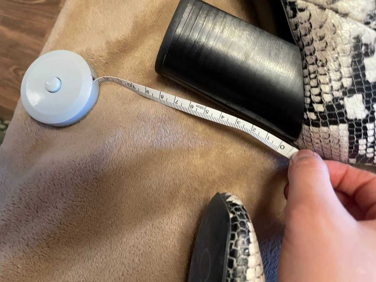 Кожени дамски ботуши Calvin Klein