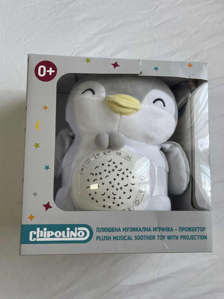 Музикална играчка Chipolino-Пингвин