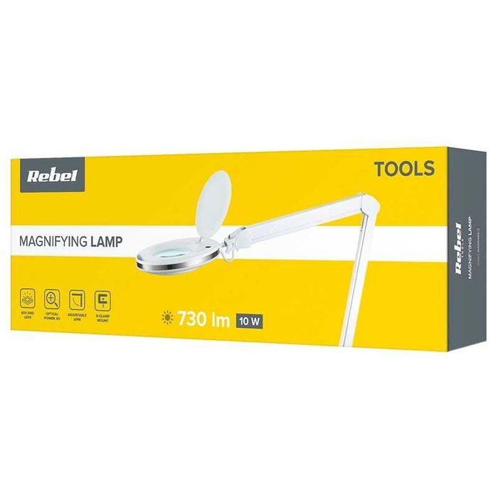 Lampa cu Lupa si Leduri 10W Lampa Led si Lupa 5Dioptrii Lampa Led Lupa