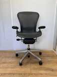 Refurbished Herman Miller Aeron Aluminium - Lumbar Support