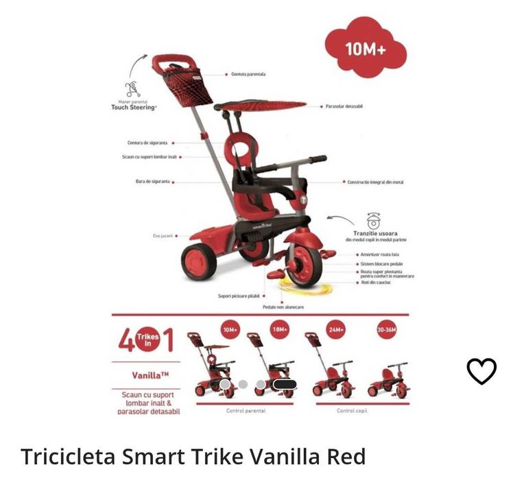 Tricicleta SmarTrike