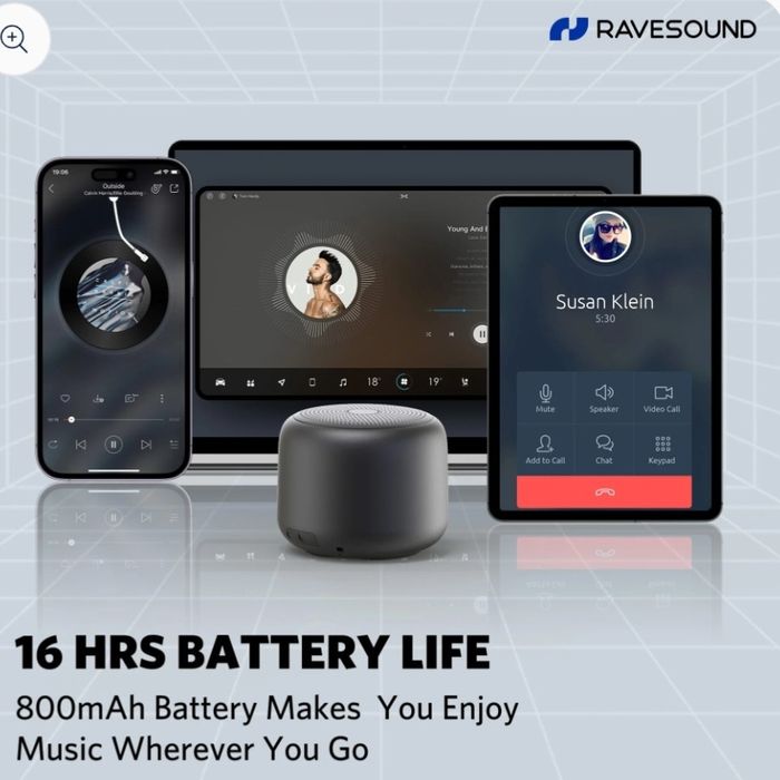 Boxa ravesound BS01 ultra compact Bluetooth speakers