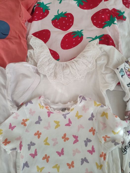 Лот летни дрешки за момиче 116р.