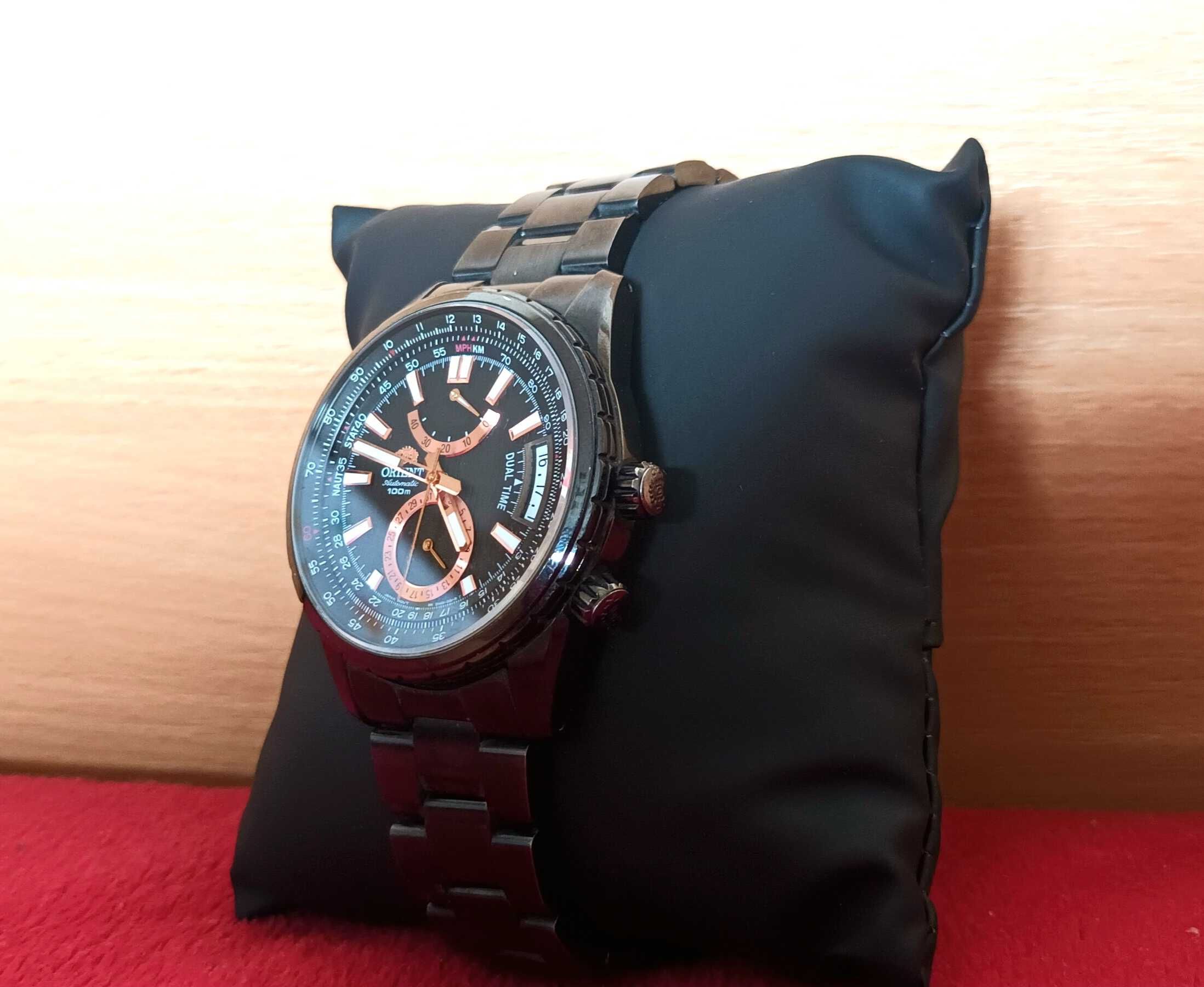 Мъжки часовник Orient Executive Voyager GMT Dual Time Sport Watch