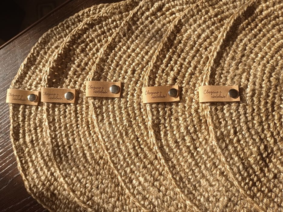 Сервировочные салфетки из натурального джутата