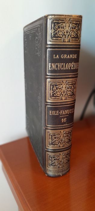 Carte veche 'Marea Enciclopedie Franceza' anul 1886-1895 / 20 volume